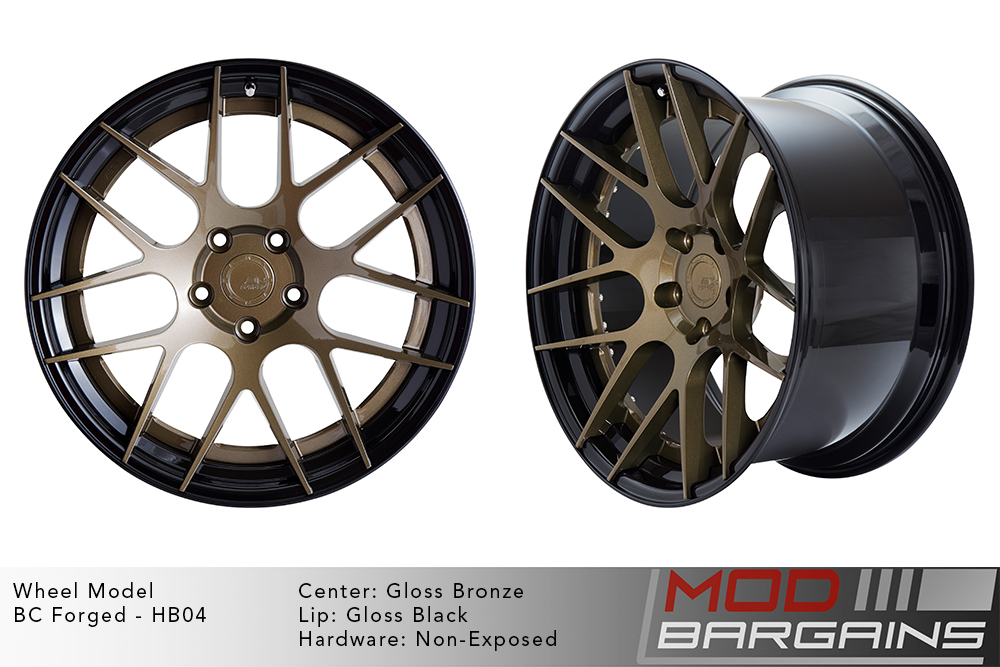BC Forged HB04 / HB04S Modular Wheels 18-21 Inch - All Makes & Models